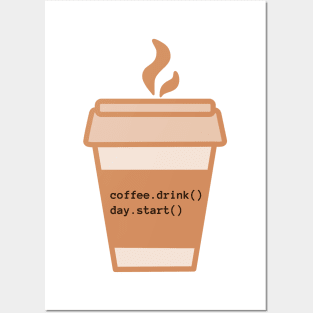 Programmer and Coffee Posters and Art